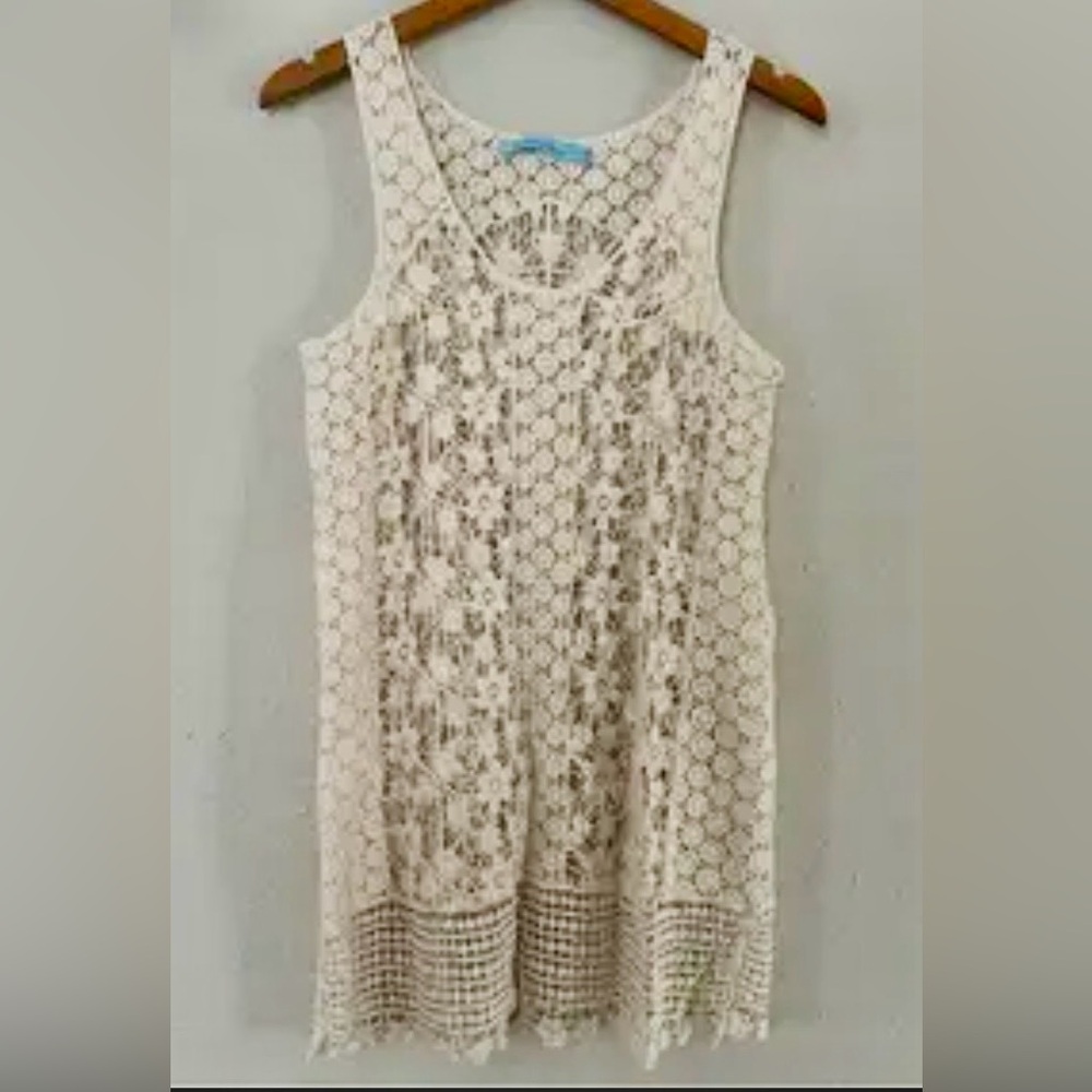 Solitaire swim cover-up